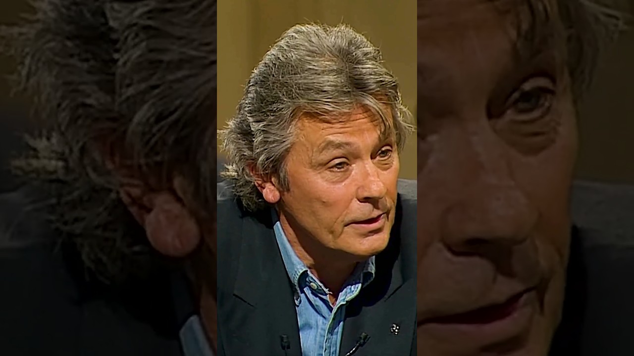 Rest in Peace | A touching answer from Alain Delon in an interview for "Bouillon  de culture," 1996. - YouTube