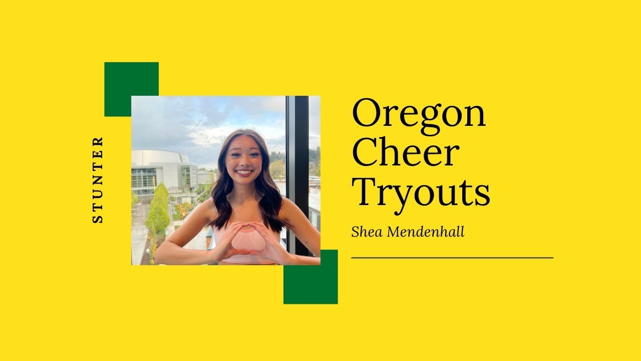 Oregon Cheer Tryout 20222023 YouTube