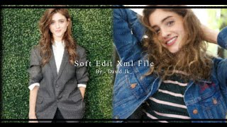 Natalia Dyer 😍 Soft Edit XML 🔒 | #efxtutorial screenshot 3
