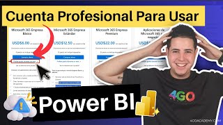 Cuenta Profesional Para Usar Power BI📈