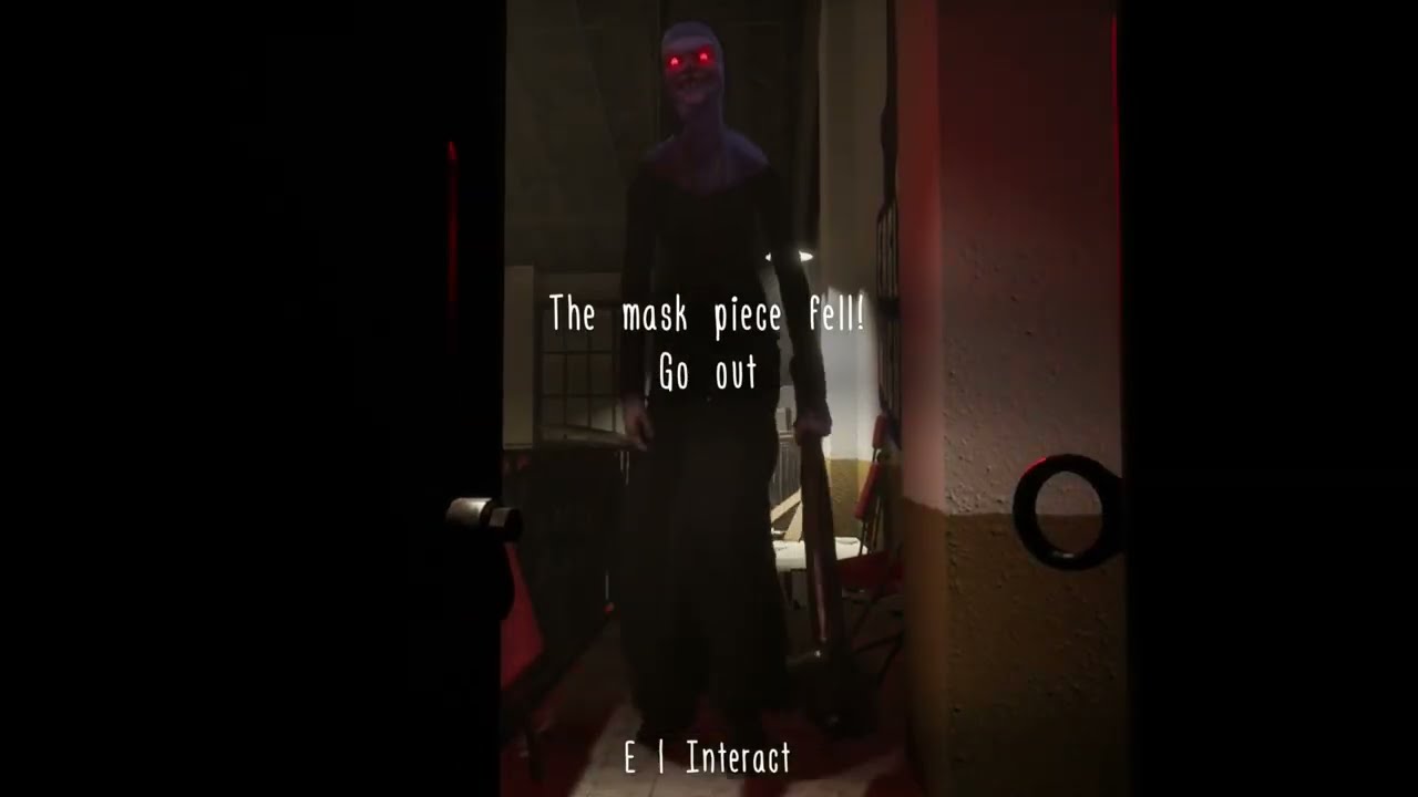 I Collected mask piece in Evil Nun Broken Mask#3