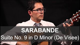 EliteGuitarist.com - Sarabande from Suite No. 9 in D Minor by Robert De Visee - Tavi Jinariu