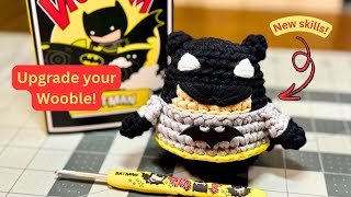 Upgrade Batman Wooble with New Techniques - Crochet
