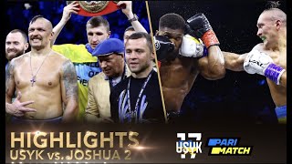 HIGHLIGHTS | USYK vs. JOSHUA 2