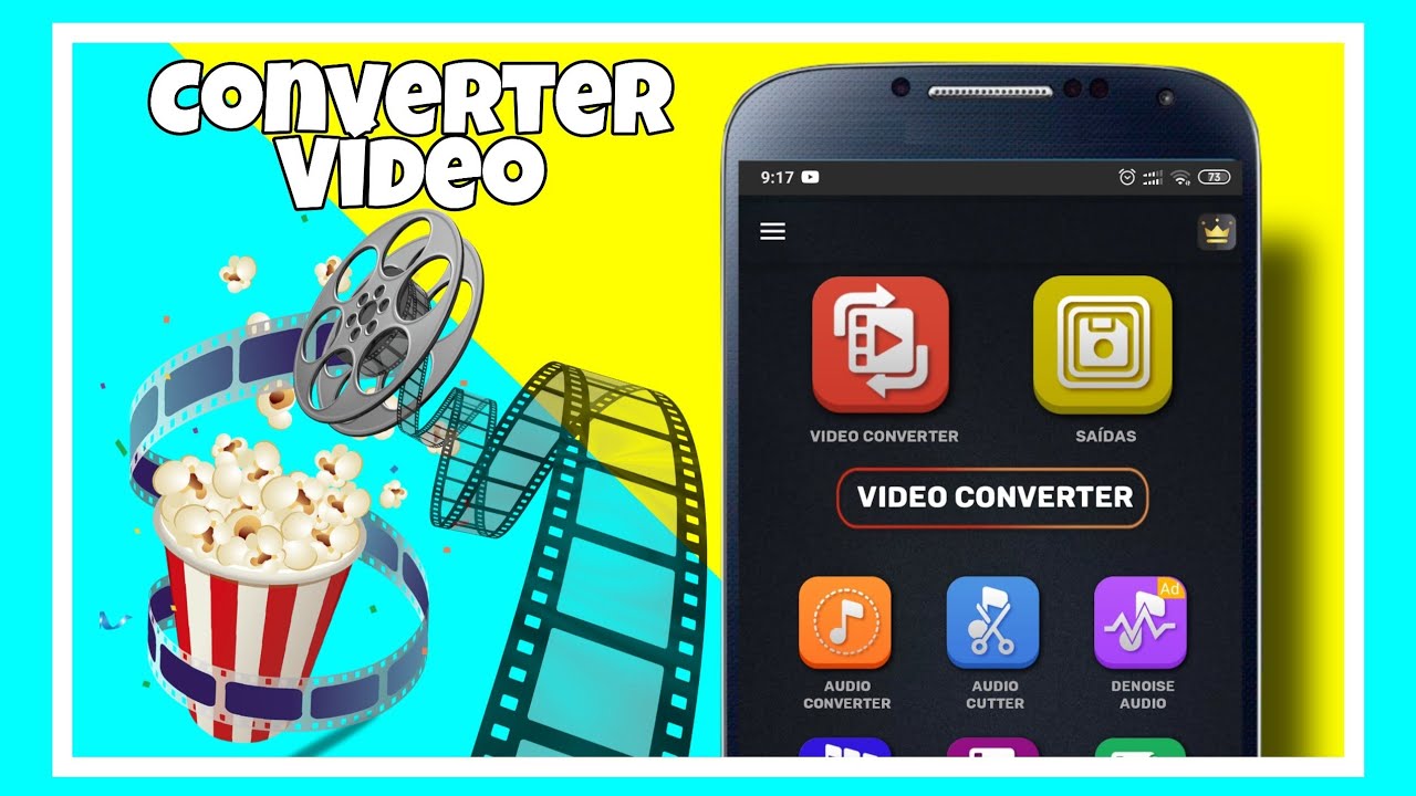 Como Converter Vídeo para (MP4) No Celular app Vídeo