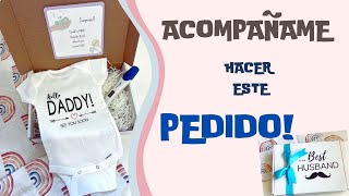 HACIENDO UN PEDIDO  DE ANUNCIO DE EMBARAZO / ESTAMPANDO MAMELUCOS