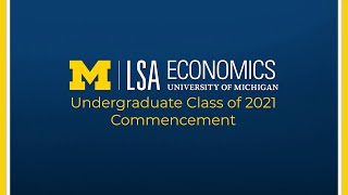 Undergraduate Class Of 2021 Commencement