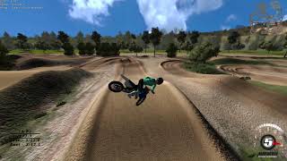 125 fast lap on the longest sand track in mx simulator