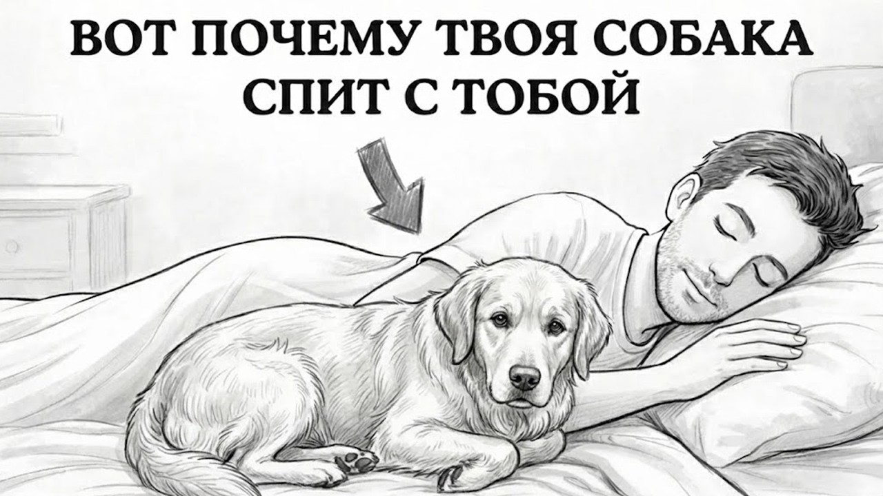 Если Ваша Собака Спит с Вами Каждую Ночь, ВОТ ЧТО ЭТО ЗНАЧИТ!