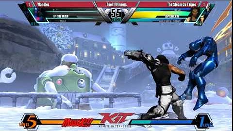 KiT15 - UMvC3 - P2W - Wandles vs TheSteamCo Yipes