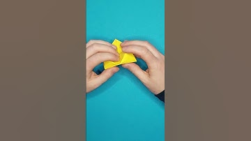 Origami FLEXAGON | TikTok fidget | How to make paper flexagon | Transforming  | Fold #Shorts