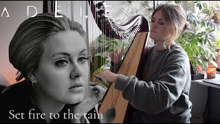 Set Fire To The Rain - Adele (Harp and Violin Instrumental)