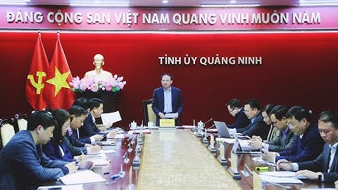 Thường trực Tỉnh ủy giao ban về tình hình nhân dân và công tác dân vận quý I/2024
