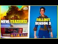 Fortnite x fallout in season 3 teasers and secrets