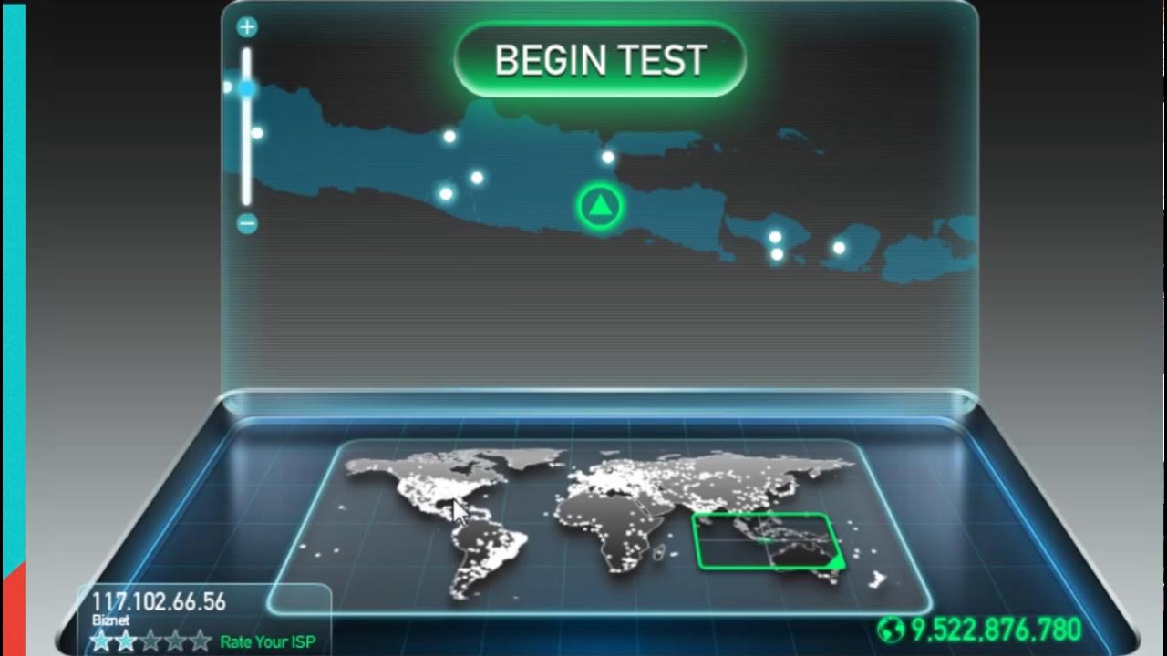 test speed ke us home 1 (25Mb) malang, 10032017 YouTube