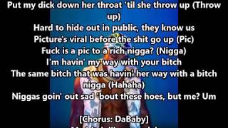 DaBaby ft.Future - Lightskin Shit (Lyrics)