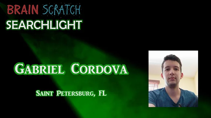 Gabriel Cordova on BrainScratch Searchlight