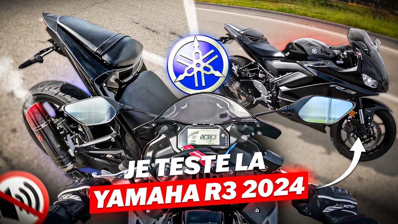 TEST DE LA YAMAHA YZF R3   meilleure moto en A2 