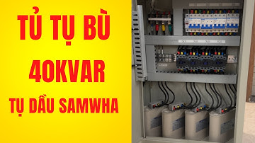 Tủ Tụ Bù 4 Cấp 40kvar – Sử Dụng Tụ Samwha Hàn Quốc - DITICO