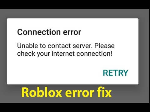 Roblox connection error I can't seem to fix : r/RobloxHelp