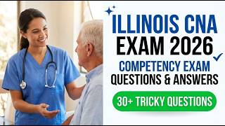 Pass the 2026 Illinois CNA Exam Fast Real Questions Answers and Study Guide