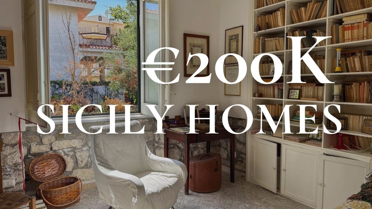 What €200K Buys in Sicily | City vs Village Living