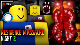 Residence Massacre - NIGHT 2 - [Full Walkthrough] ROBLOX