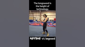 Katana vs. Longsword #shorts