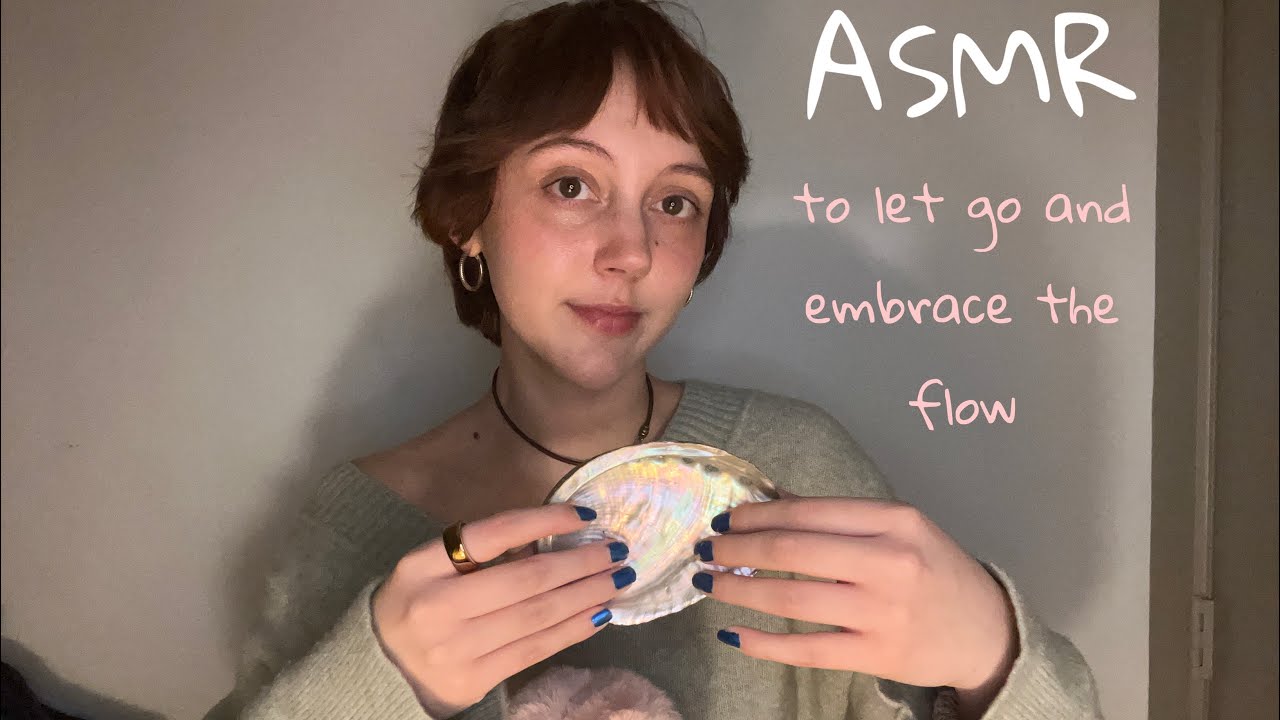 ASMR to help you let go of control 🌊 energy healing & affirmations 🌙
