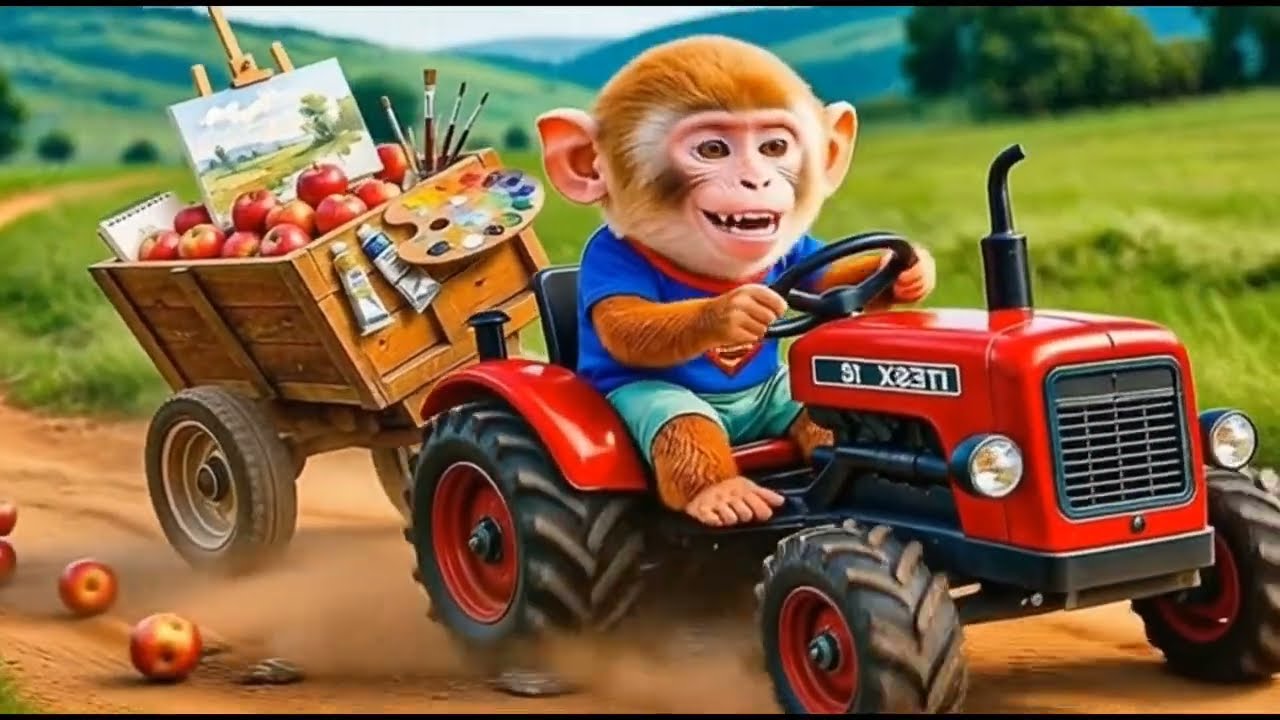 Monkey NaNa’s Cabbage Harvest Turns CHAOTIC as a Milk Cow Sinks in Mud… His Rescue Will AMAZE You