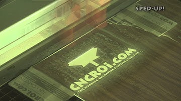 CNCROi.com: Laser Engraving Wood Laminate