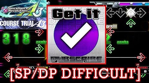 【DDR A3】 Get it [SP/DP DIFFICULT] 譜面確認＋Play