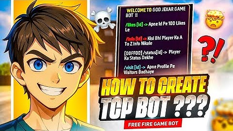 FreeFire TCP bot Full Tutorial | Guild bot + Emote bot 😨