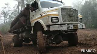 Dangerous Truck 4x4 n SHAKTIMAN FullLoad|| Dangerous Tribal DRIVER 🤭🤭🤭