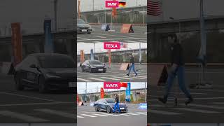 BMW vs Tesla vs AVATR — Next-Gen Automatic Braking Test Stuns the World!