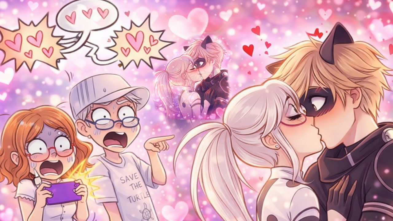 RONDA DE MINI CÓMICs | EL BESO | Cómics miraculous ladybug | Fandub latino | 