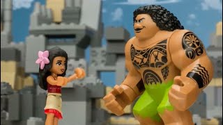 “Moana” Movie as Told by LEGO - LEGO Disney Princess - Mini-Movie. Puzzles 🧩 Animated