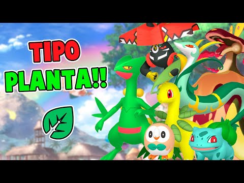 80 CURIOSIDADES SOBRE POKÉMON DO TIPO PLANTA!! 