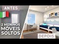 DECORAÇÃO QUARTO DE MENINOS - MÓVEIS SOLTOS - PROJETO ITÁLIA