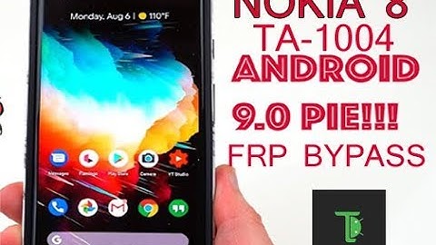 NOKIA 8 (TA-1004) 9.0 Pie FRP/Google Lock Bypass | Latest Keyboard Method | NO CODE/NO TALKBACK