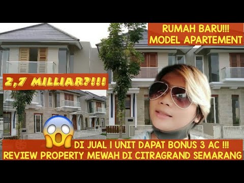 DIJUAL CEPAT! RUMAH DI CITRAGRAND SEMARANG - YouTube