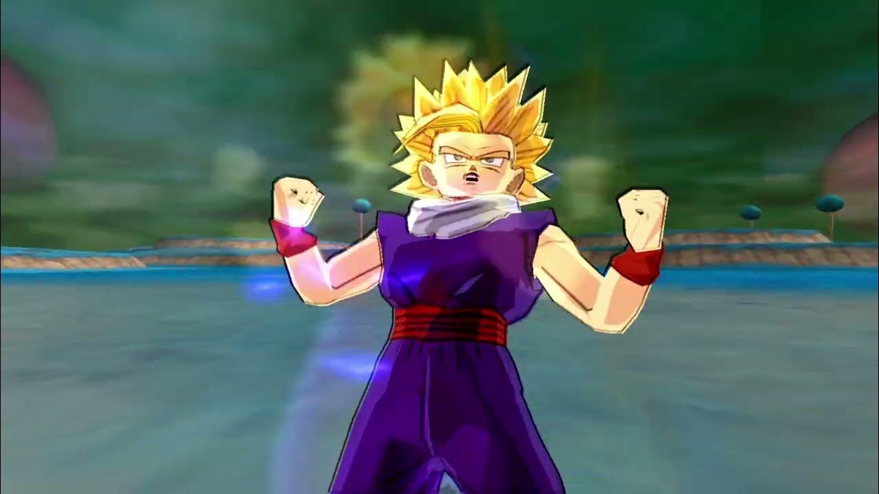 Gohan vs Trunks! DBZ Budokai Tenkaichi 4 YouTube