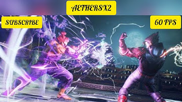 AETHER SX2 TEKKEN GAMEPLAY PS2 EMULATOR