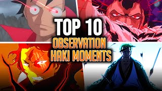 Epic Top 10 Observation Haki Moments In One Piece The Ultimate Ranking