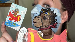 Face painting process from start to finish! How to paint your face with Mariam Marks