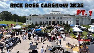 RICK ROSS CARSHOW PROMISE LAND 2K25 FAYETTEVILLE GA.  CUSTOM DONKS BIKES TOP 5 CLASSICS OLDSCHOOLS Wealth