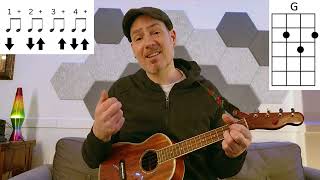 Beginner Ukulele Tutorial - Red Red Wine (Neil Diamond/UB40)