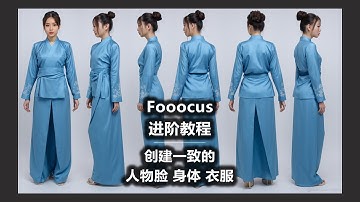 Fooocus 进阶教程 创建一致的人物脸 身体 衣服