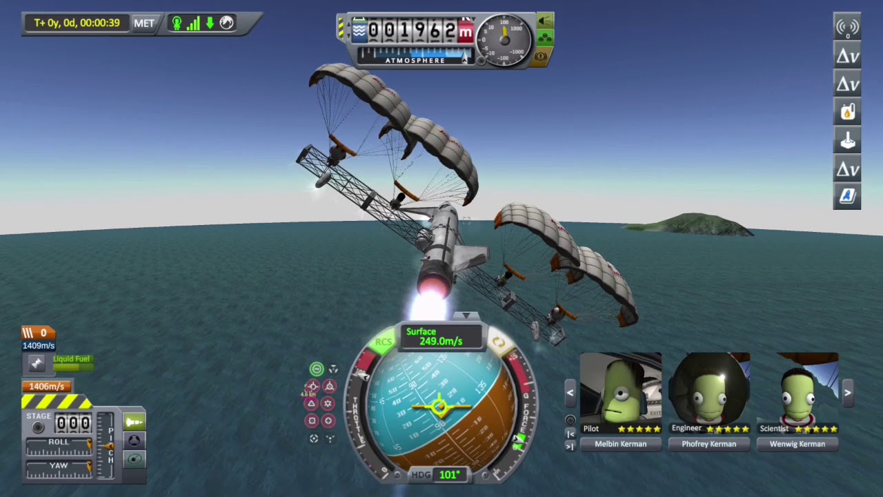 KSP The Parachute Wingy Thingy! YouTube