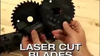 Dual Power Saw Plus Twin Blade Saw Cuts Through Anything